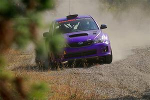 Silas Himes / Aleut Hatfield Subaru WRX STi on SS1, Al's Playground I.