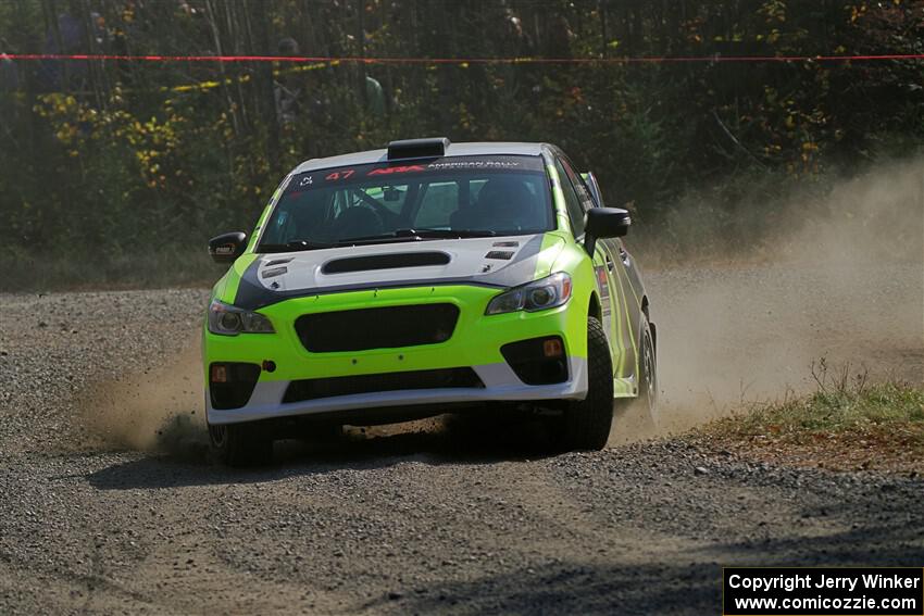 Tim Rooney / Claudia Barbera-Pullen Subaru WRX STi on SS1, Al's Playground I.