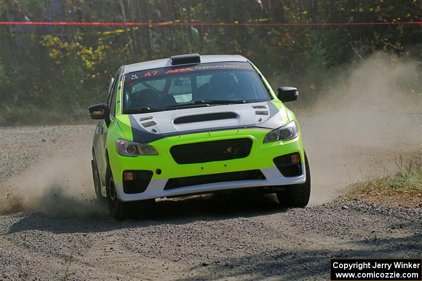 Tim Rooney / Claudia Barbera-Pullen Subaru WRX STi on SS1, Al's Playground I.