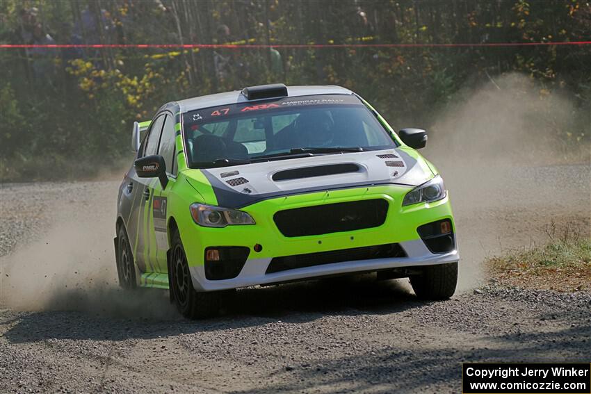 Tim Rooney / Claudia Barbera-Pullen Subaru WRX STi on SS1, Al's Playground I.