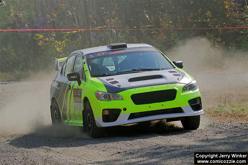 Tim Rooney / Claudia Barbera-Pullen Subaru WRX STi on SS1, Al's Playground I.