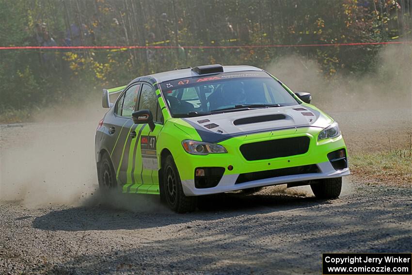 Tim Rooney / Claudia Barbera-Pullen Subaru WRX STi on SS1, Al's Playground I.