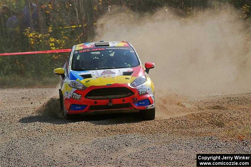 Chris Cyr / Glen Ray Ford Fiesta ST on SS1, Al's Playground I.