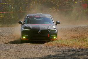 Chris Sladek / Weston Davis Acura Integra on SS1, Al's Playground I.