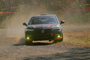 Chris Sladek / Weston Davis Acura Integra on SS1, Al's Playground I.