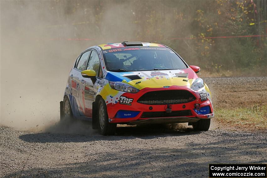 Chris Cyr / Glen Ray Ford Fiesta ST on SS1, Al's Playground I.