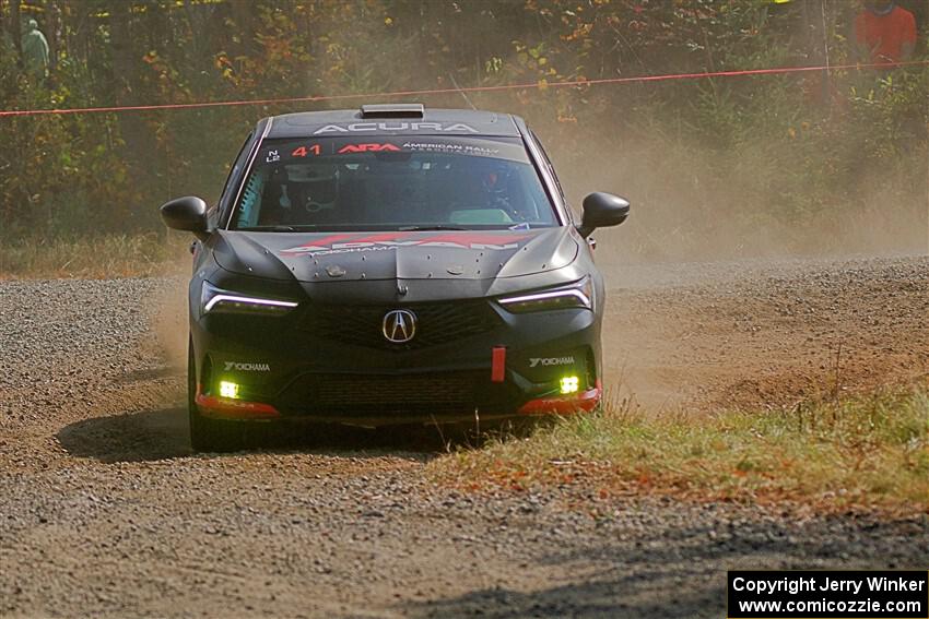 Chris Sladek / Weston Davis Acura Integra on SS1, Al's Playground I.