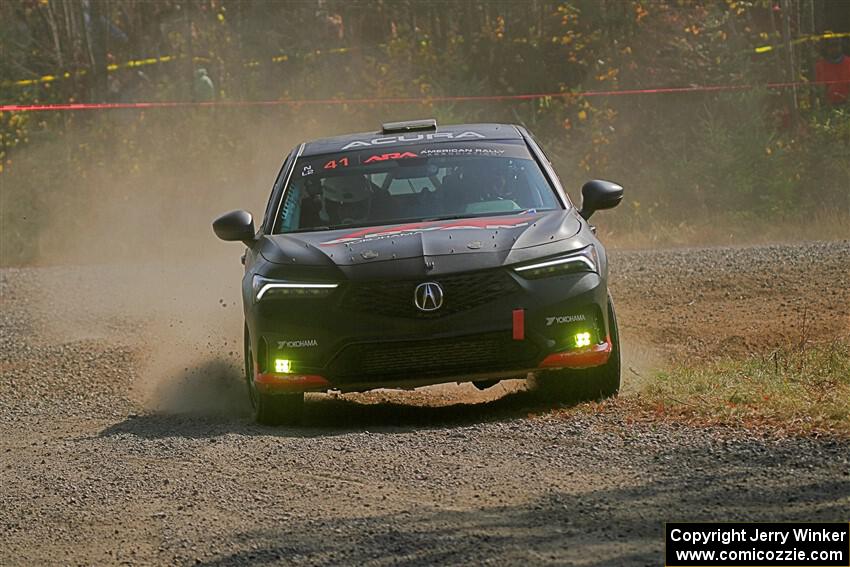 Chris Sladek / Weston Davis Acura Integra on SS1, Al's Playground I.