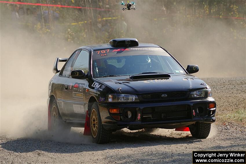 Ryan Pryzbylkowski / Stefan Trajkov Subaru Impreza on SS1, Al's Playground I.