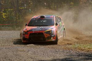 Sumit Panjabi / Zack Goldstein Mitsubishi Lancer Evo X on SS1, Al's Playground I.