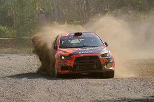 Sumit Panjabi / Zack Goldstein Mitsubishi Lancer Evo X on SS1, Al's Playground I.