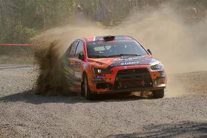 Sumit Panjabi / Zack Goldstein Mitsubishi Lancer Evo X on SS1, Al's Playground I.