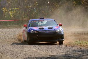 Santiago Iglesias / R.J. Kassel Subaru BRZ on SS1, Al's Playground I.