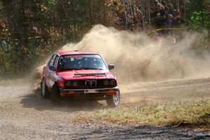 Levi Johnson / Griffin Johnson BMW 325e on SS1, Al's Playground I.