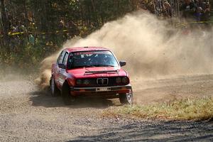 Levi Johnson / Griffin Johnson BMW 325e on SS1, Al's Playground I.