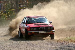 Levi Johnson / Griffin Johnson BMW 325e on SS1, Al's Playground I.