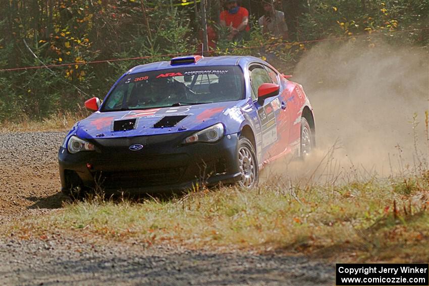 Santiago Iglesias / R.J. Kassel Subaru BRZ on SS1, Al's Playground I.