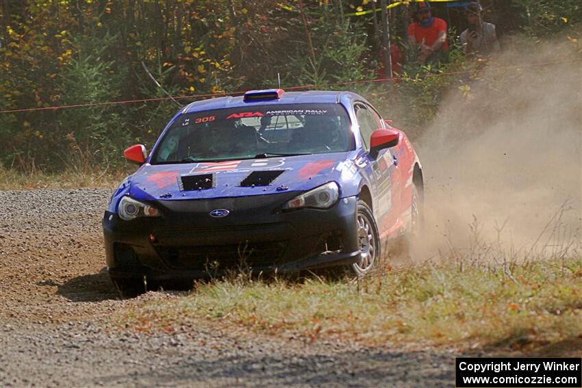 Santiago Iglesias / R.J. Kassel Subaru BRZ on SS1, Al's Playground I.