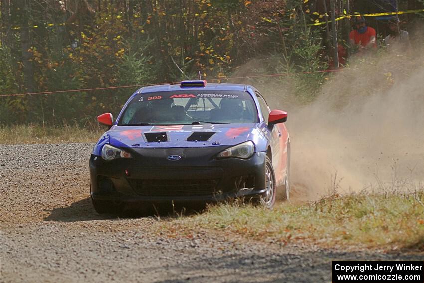 Santiago Iglesias / R.J. Kassel Subaru BRZ on SS1, Al's Playground I.