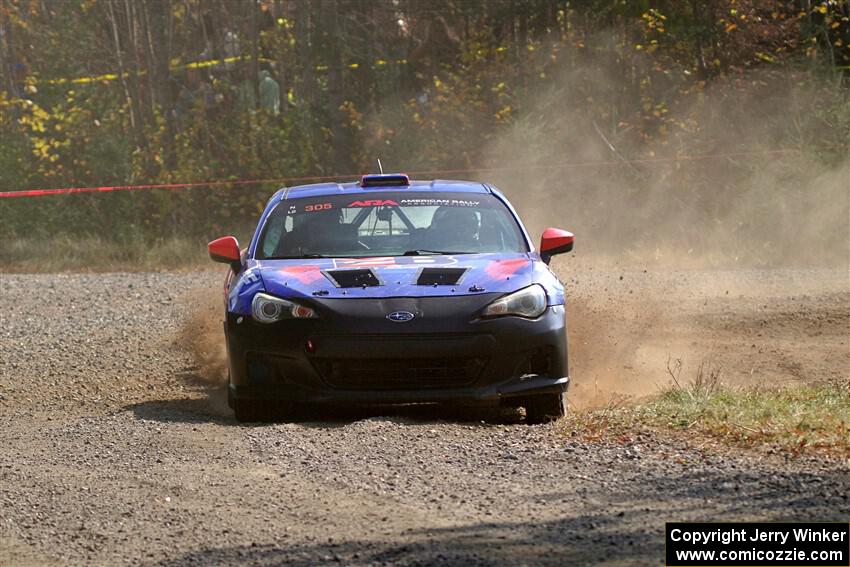 Santiago Iglesias / R.J. Kassel Subaru BRZ on SS1, Al's Playground I.