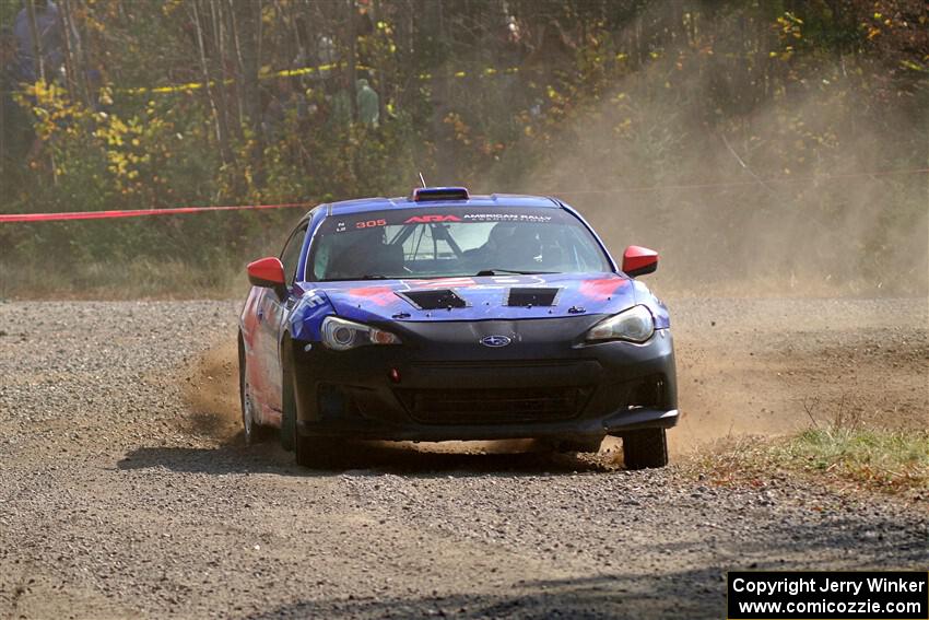 Santiago Iglesias / R.J. Kassel Subaru BRZ on SS1, Al's Playground I.