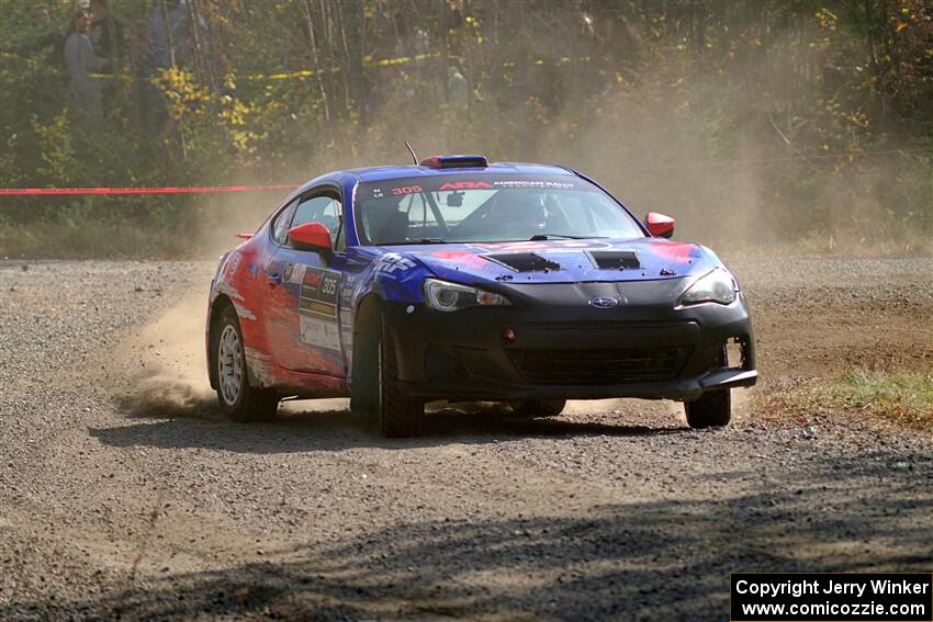 Santiago Iglesias / R.J. Kassel Subaru BRZ on SS1, Al's Playground I.