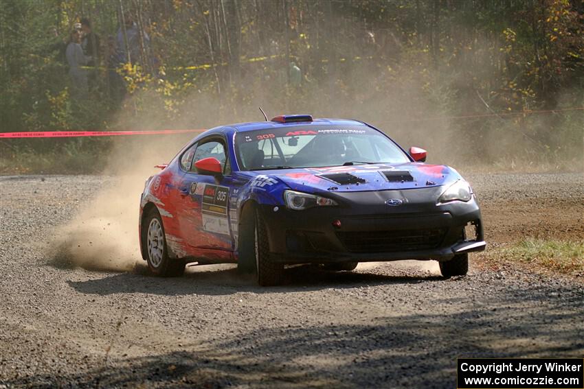 Santiago Iglesias / R.J. Kassel Subaru BRZ on SS1, Al's Playground I.