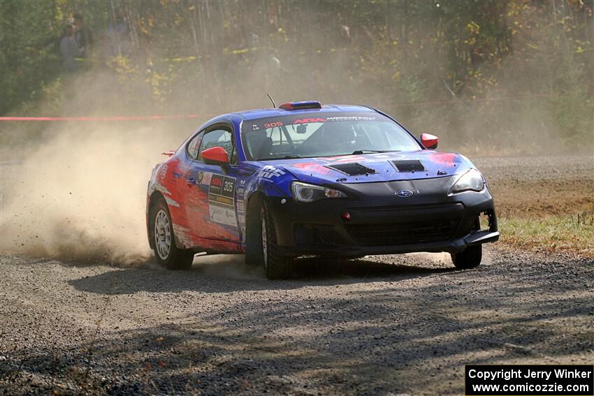 Santiago Iglesias / R.J. Kassel Subaru BRZ on SS1, Al's Playground I.