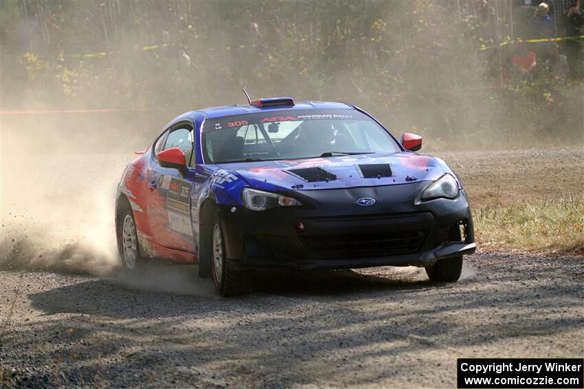 Santiago Iglesias / R.J. Kassel Subaru BRZ on SS1, Al's Playground I.