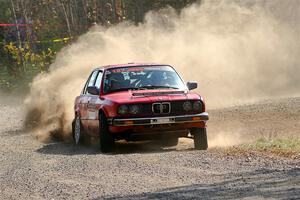 Levi Johnson / Griffin Johnson BMW 325e on SS1, Al's Playground I.