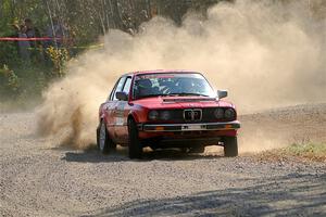 Levi Johnson / Griffin Johnson BMW 325e on SS1, Al's Playground I.