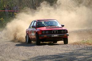 Levi Johnson / Griffin Johnson BMW 325e on SS1, Al's Playground I.