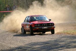 Levi Johnson / Griffin Johnson BMW 325e on SS1, Al's Playground I.