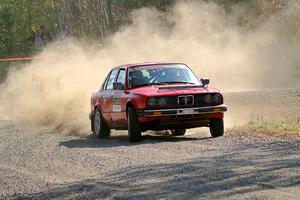 Levi Johnson / Griffin Johnson BMW 325e on SS1, Al's Playground I.