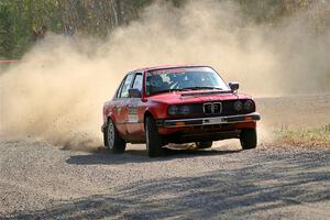 Levi Johnson / Griffin Johnson BMW 325e on SS1, Al's Playground I.