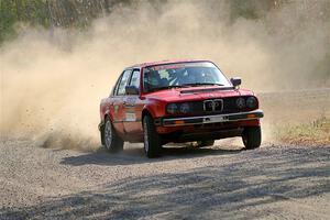 Levi Johnson / Griffin Johnson BMW 325e on SS1, Al's Playground I.