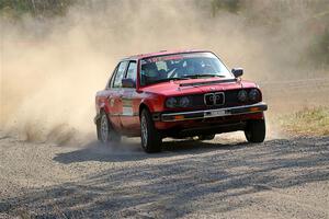 Levi Johnson / Griffin Johnson BMW 325e on SS1, Al's Playground I.