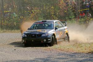 Sam Jacques / Kyle Cooper Subaru Impreza on SS1, Al's Playground I.