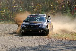 Sam Jacques / Kyle Cooper Subaru Impreza on SS1, Al's Playground I.