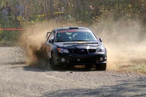 Sam Jacques / Kyle Cooper Subaru Impreza on SS1, Al's Playground I.