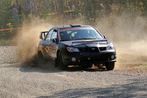 Sam Jacques / Kyle Cooper Subaru Impreza on SS1, Al's Playground I.