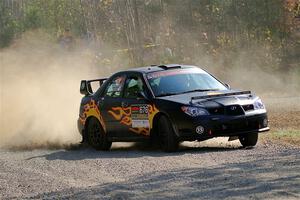 Sam Jacques / Kyle Cooper Subaru Impreza on SS1, Al's Playground I.