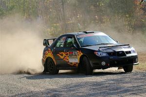 Sam Jacques / Kyle Cooper Subaru Impreza on SS1, Al's Playground I.