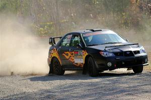 Sam Jacques / Kyle Cooper Subaru Impreza on SS1, Al's Playground I.