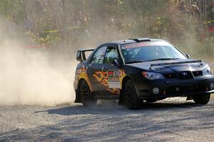 Sam Jacques / Kyle Cooper Subaru Impreza on SS1, Al's Playground I.