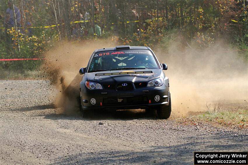 Sam Jacques / Kyle Cooper Subaru Impreza on SS1, Al's Playground I.