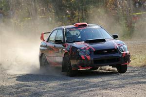 Gabe Jacobsohn / Jason Hack Subaru WRX STi on SS1, Al's Playground I.