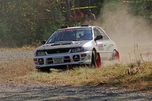 Aidan Hicks / John Hicks Subaru Impreza Wagon on SS1, Al's Playground I.