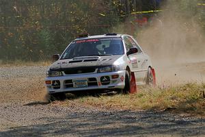 Aidan Hicks / John Hicks Subaru Impreza Wagon on SS1, Al's Playground I.