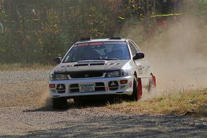 Aidan Hicks / John Hicks Subaru Impreza Wagon on SS1, Al's Playground I.